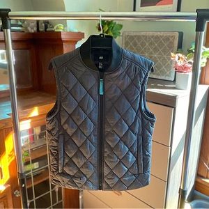 H&M - Short Sleeve Vest; Grey, S, New